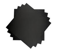 Lebrun Couverts - Lot de 4 Assiettes Ardoise Carrée - Parfait pour vos Planches Apéro ou vos Plateaux de Fromage et Charcuterie - Service Qualité Restauration - Plateau Apéritif et Tapas - 30 x 30 cm