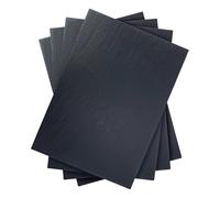 Lebrun Couverts - Lot de 4 Assiettes Ardoise Rectangulaire - Parfait pour vos Planches Apéro ou vos Plateaux de Fromages et Charcuterie - Plateau Apéritif et Tapas - 35 x 25 cm