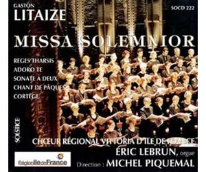 Lebrun,Eric - Litaize: Missa Solemnior [Import]