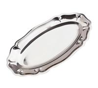 LEBRUN Plat ovale inox 4710404 40x23cm gris