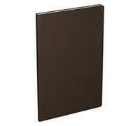 Lecas - 1 Agenda Semainier Classique Grand Format 21 x 27 cm - Couverture Marron - Août 2025 à Août 2026