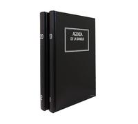 Lecas - Agenda Banquier Large Prestige 2 Volumes - 2 Pages par Jour - 18 x 29 cm - Janvier 2027 à Décembre 2027