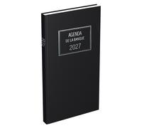 Lecas Agenda de Banque long - 15 x 34 cm - 1 volume - 2027