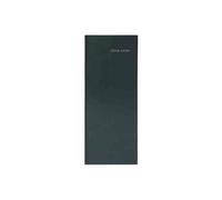 Lecas agenda journalier long 140 x 350 mm travers 1 jour page 2015 noir 400038110