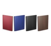 LECAS Agenda LEZARD Janvier à Décembre, 21x27cm assortiment Noir / Marron / Rouge / Bleu