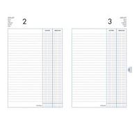 Lecas - Agenda Perpetuel Caisse 14x22cm Noir Noir G