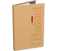 LECAS - Agenda Semainier de Poche L'Etudiant - Dimension 10 x 15 cm - Août 2026 à Août 2027 - Couverture PVC Taupe