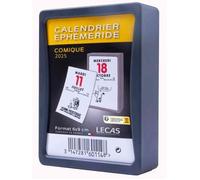 LECAS Calendrier Ephéméride 100735503 - 6 x 9 cm - Comique - 1 jour par page