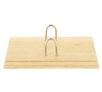 LECAS Socle en Bois 14,5 x 20cm pour Bloc de Bureau Ephéméride Calendrier