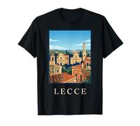 Lecce Baroque Architecture Paysage Urbain Italien Voyage Design T-Shirt