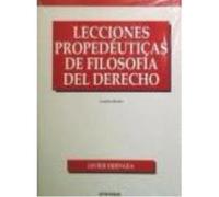 Lecciones Propedéuticas De Filosofía Del Derecho - Javier Hervada Javier Hervada (Auteur)