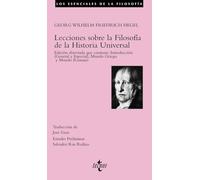 Lecciones sobre la filosofia de la historia universal / Lectures on the Philosophy of Universal History