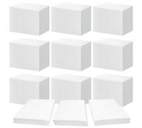 LECEHIVO Lot de 900 feuilles de détergent à lessive en vrac, sans fuite, anti-sensibilité, sans liquide, fournitures de lavage pour la maison et le dortoir (frais)