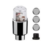 Lecerrot Lumières Roue Voiture | Feux Roue à Del - Valves pneus Bouchons Tige LED Lumières pneus Valves pneus Bouchons Lampe Détection Intelligente pour Moto, vélo, SUV