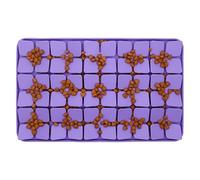 Léchage de perles pour chiens en silicone avec ventouses et lentille pour chiens lécher le tapis, l'ennui réduit le roulement de nourriture, bonbons, yaourt ou beurre