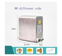 L'échangeur de chaleur d'acier inoxydable de 80 plats a soudé le type chauffe-eau SUS304 de plat,Facile à utiliser(Different Side)