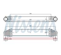 Léchangeur De Chaleur Turbine LLC NISSENS Pour VW Sharan 7M8 7M9 7M6 Ford Galaxy