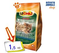 Lechat Chat Intérieur Avec Poulet Et Riz Nourriture Sèche Pour Chats 1,5 Kg