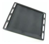 Leche-frites emaillee gris pyro