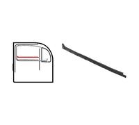 Lèche-vitre intérieur droit pour Volkswagen Coccinelle Berline (08/1964-07/1968)