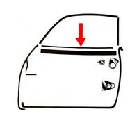 Lèche vitre intérieur pour Karmann Ghia 55 ->74