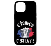 L'Échec C'est la Vie échiquier Joueur d'Échecs Chess Drôle Coque pour iPhone 15