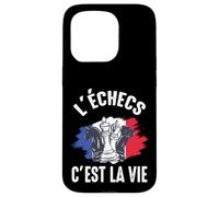 L'Échec C'est la Vie échiquier Joueur d'Échecs Chess Drôle Coque pour iPhone 15 Pro