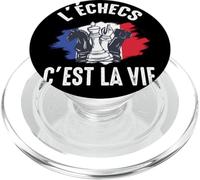 L'Échec C'est la Vie échiquier Joueur d'Échecs Chess Drôle PopSockets PopGrip pour MagSafe
