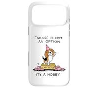 L'Échec est Un Hobby Beagle Drôle Chien Ironique Coque pour iPhone 17 Pro Max