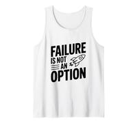 L'échec n'est Pas Une Option Citation de Motivation Débardeur