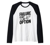 L'échec n'est Pas Une Option Citation de Motivation Manche Raglan