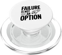 L'échec n'est Pas Une Option Citation de Motivation PopSockets PopGrip pour MagSafe