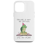 L'échec n'est Pas Une Option Tortue Drôle Coque pour iPhone 13 Pro Max