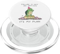 L'échec n'est Pas Une Option Tortue Drôle PopSockets PopGrip pour MagSafe