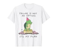 L'échec n'est Pas Une Option Tortue Drôle T-Shirt