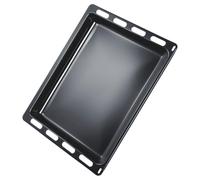 Bosch Lèchefrite d'origine 44.9 x 44 x 4.5 cm, Acier inoxydable, Universellement compatible avec plusieurs marques de fours