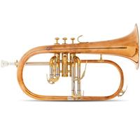 Lechgold FH-60GR Bugle - en bronze phosphoreux - Accord : Sib - Pavillon Ø : 152 mm - avec étui léger - non traité