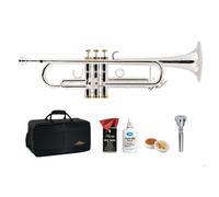 Lechgold TR-18S Trompette Bb Argentée Set Deluxe
