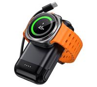leChivée Chargeur Portable pour Samsung Watch 8, 6000mAh Batterie Externe Portable Power Bank avec Câble Intégré, Téléphone Chargeur Compatible avec Galaxy Watch 8 Classic/8/Ultra/7/6/5/4/3
