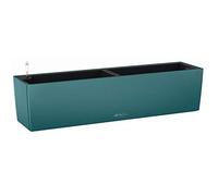 LECHUZA Jardinière - Balconera Color 80 - 79 x 19 x 19 cm - Kit complet - Bleu pétrole - 12 L