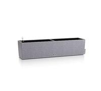 Lechuza Balconera Stone 80 Kit Complet, Plastique, Gris Pierre, 79 × 19 × 19 cm