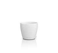 LECHUZA Classico Color 10 Deco 16661 Pot de Table Blanc Surface Mate Ø 11 x 10 cm