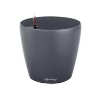 Lechuza Classico Color ECO 60 Pot de Fleurs Gris avec système d'irrigation et indicateur de Niveau d'eau, en Plastique 100% recyclé, Surface Mate, diamètre 60 x 55,5 cm, 18953