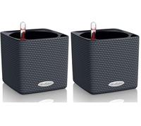 Lechuza Cube Color 14 Gris Ardoise 13384 (Lot de 2)