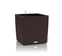 Lechuza Cube Cottage 40 Kit Complet, Plastique, Moka, 40 x 40 x 40 cm