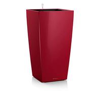 Lechuza Cubico Premium 22 Kit Complet, Plastique, Rouge Scarlet Brillant, 22 x 22 x 41 cm