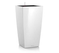 Lechuza Cubico Premium 40 Kit Complet Blanc Brillant, 40 x 40 x 75 cm