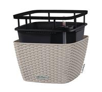Lechuza Jardinière Bacino Cottage All-In-One 30x30 Cm Marron Sable