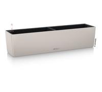 LECHUZA Jardinière - Balconera color 80 - 79 x 19 x 19 cm - 12 L - Kit complet - Brun sable