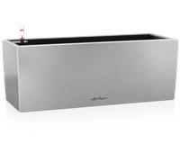 Pot de fleur LECHUZA Balconera Steel 50, gris perle satiné